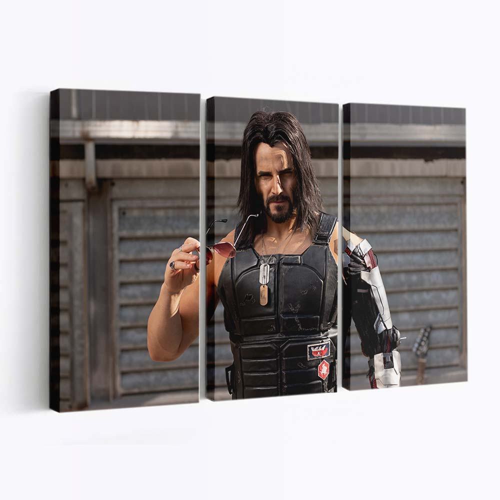 keanu reeves cyberpunk 2077 cosplay au